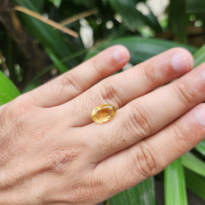 Citrine (Sunela) Gemstone- 6.22 Carat