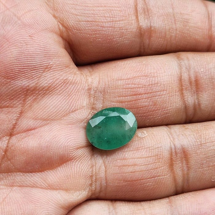 Emerald (Panna) Zambian Gemstone- 5.30 Carat