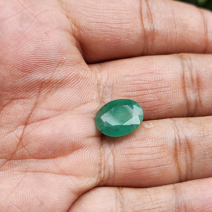 Emerald (Panna) Zambian Gemstone- 5.30 Carat