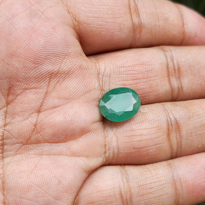 Emerald (Panna) Zambian Gemstone- 5.30 Carat