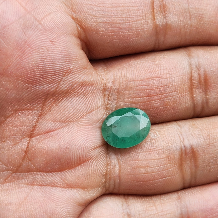 Emerald (Panna) Zambian Gemstone- 5.30 Carat