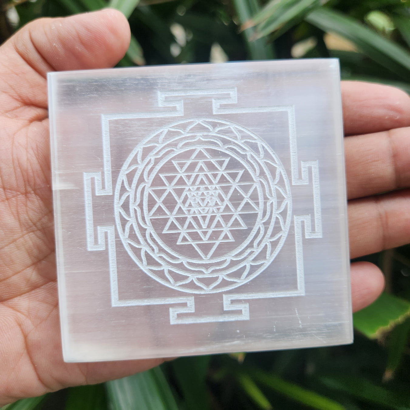 Selenite Charging Plates