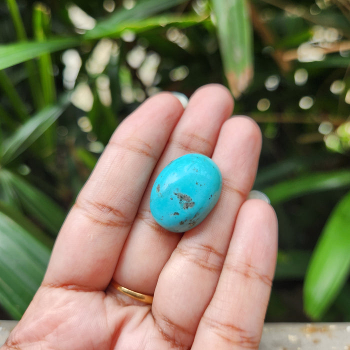 Irani Firoza Turquoise Stone- 22.14 Carat