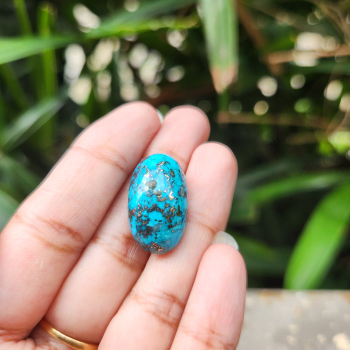 Irani Firoza Turquoise Stone- 23.26 Carat