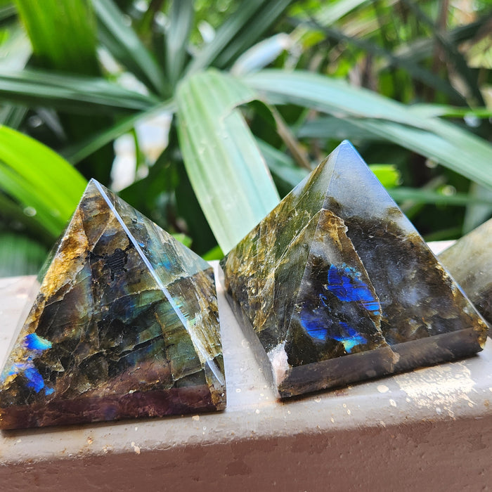 Natural Labradorite Crystal Pyramids Online