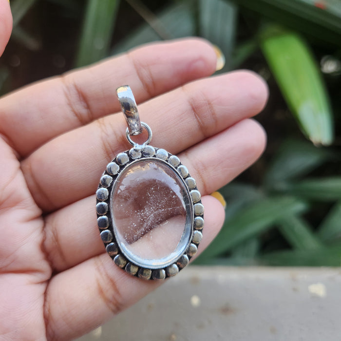 Certified Clear Quartz Pendant without Chain - PD3