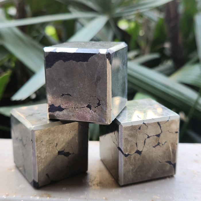 Pyrite Crystal Cubes