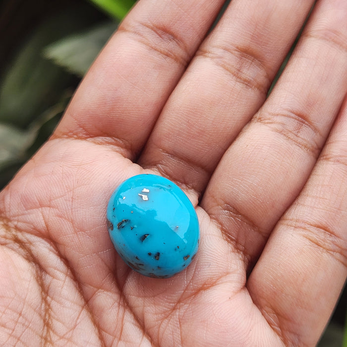 Irani Firoza Turquoise Stone- 17.37 Carat