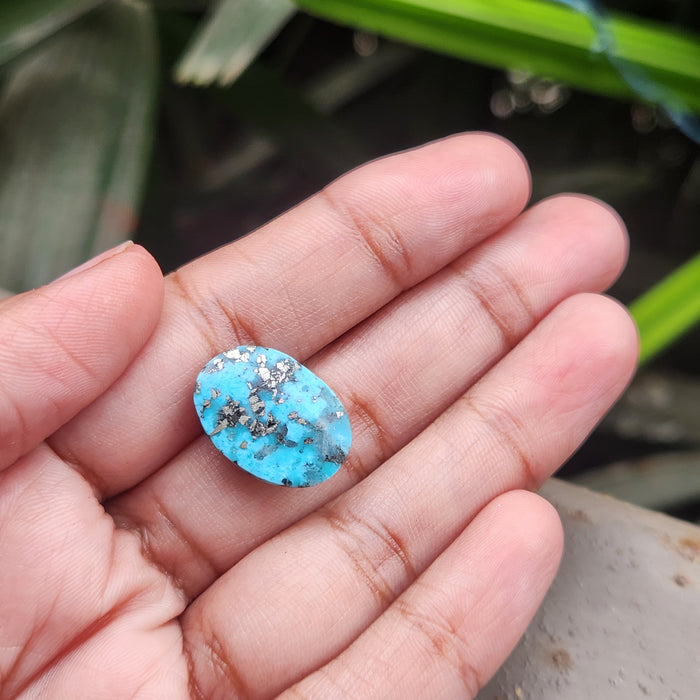 Irani Firoza Turquoise Stone- 9.46 Carat