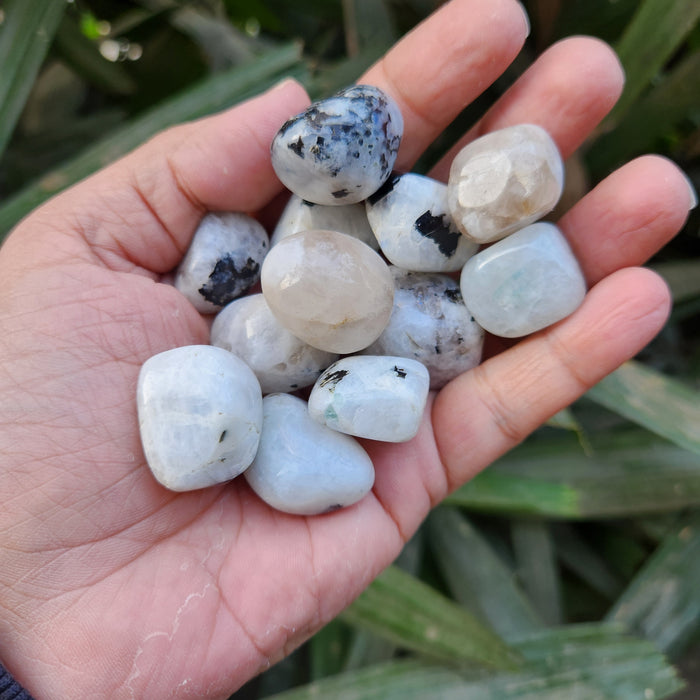 Moonstone Tumbled Stone for Intuition and Spiritual Guidance