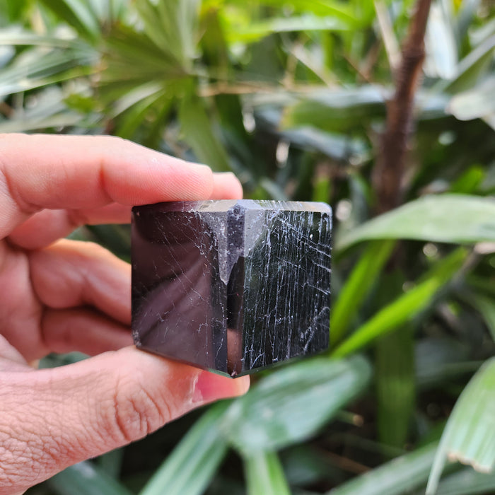 Black Tourmaline Crystal Cubes