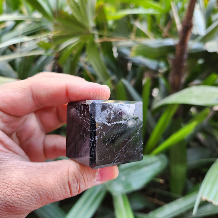 Black Tourmaline Crystal Cubes