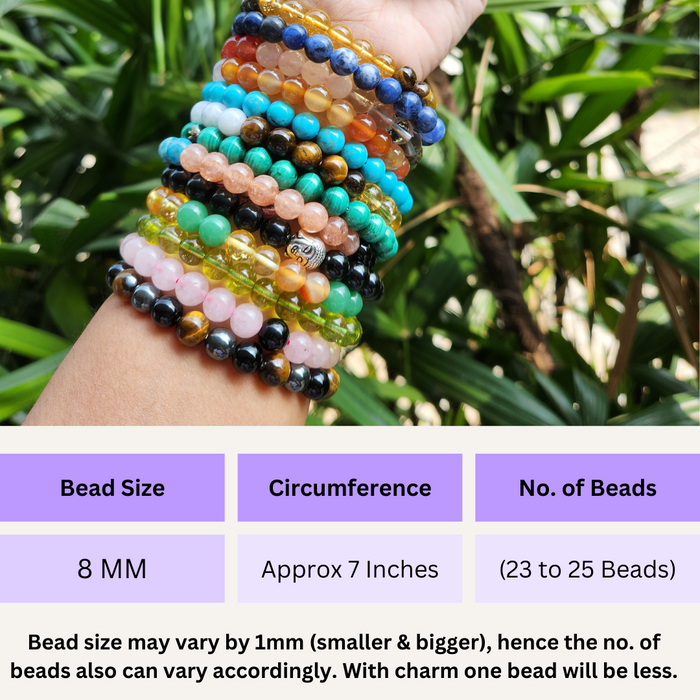 Carnelian Bracelet : Certified Natural Stone Bracelet– Imeora