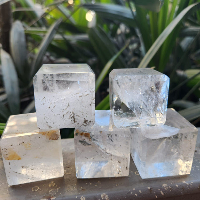 Clear Quartz Crystal Cubes