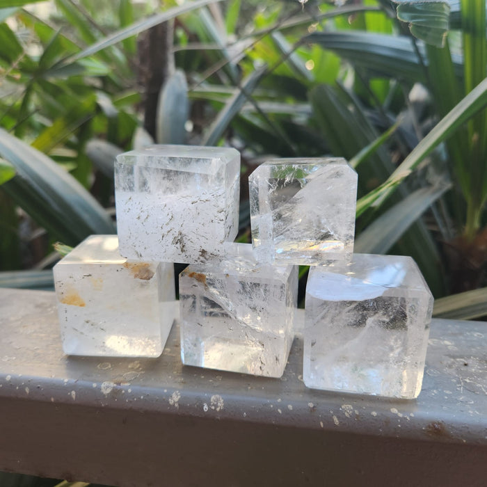 Clear Quartz Crystal Cubes