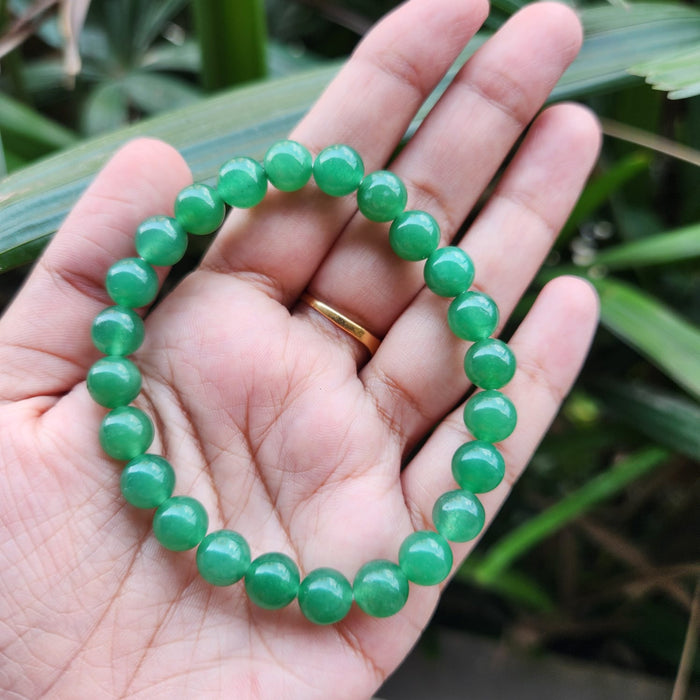 Certified & Energised Green Aventurine Bracelet