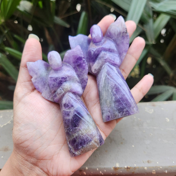 Amethyst Arch Angel for Spirituality & Guidance